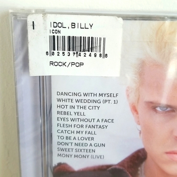 Billy Idol Icon audio CD brand new factory sealed - Picture 3 of 5